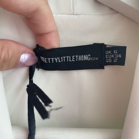 PLT white blazer mini dress - Picture 2 of 4